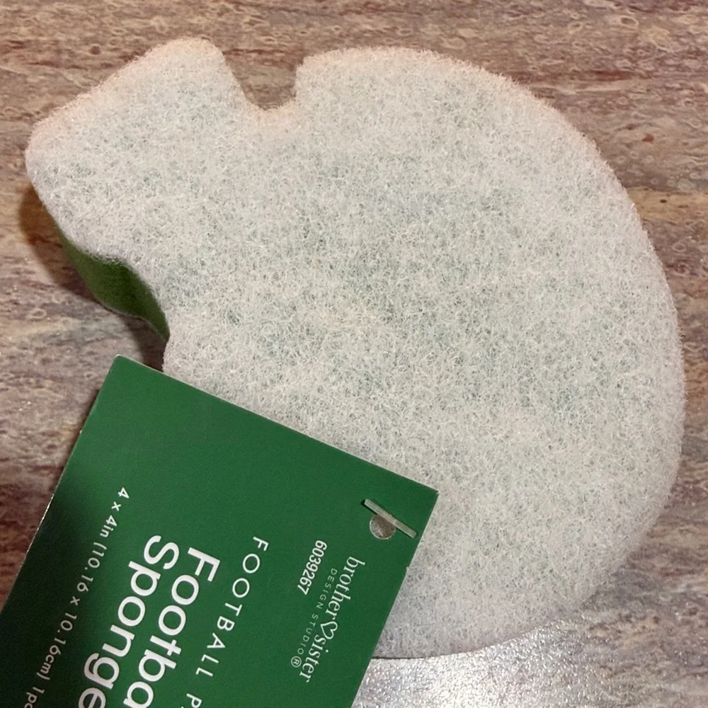 NEW Football Kitchen Sponge
